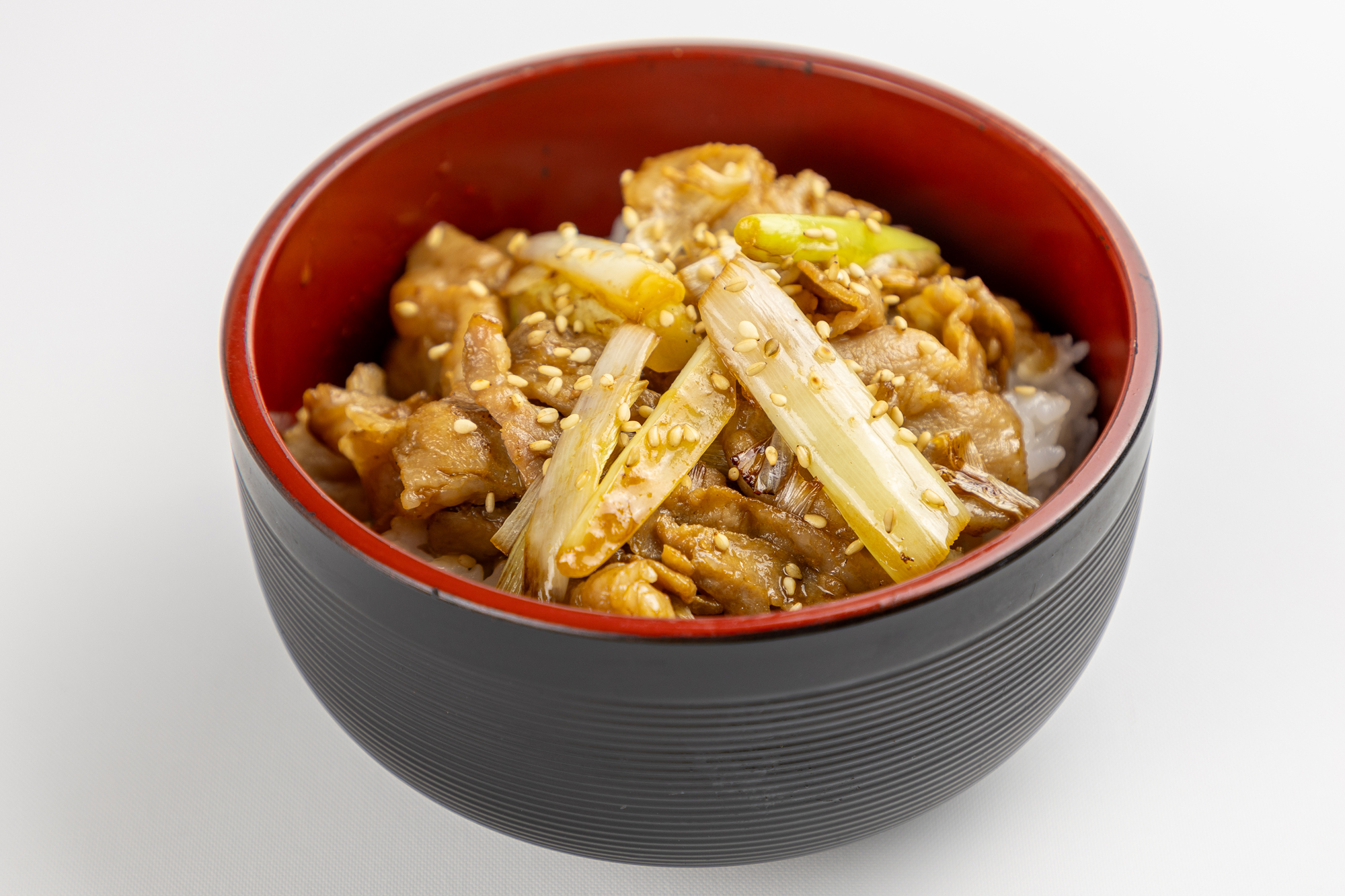 ミニ肉ネギ丼